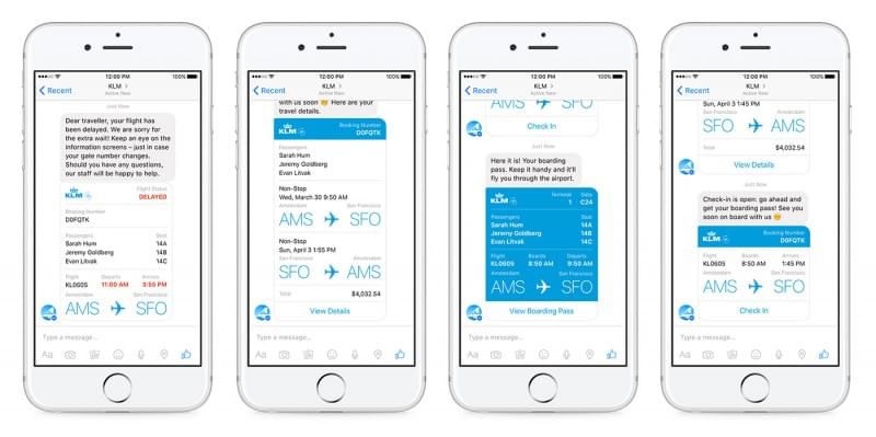 Chatbot airline tickets