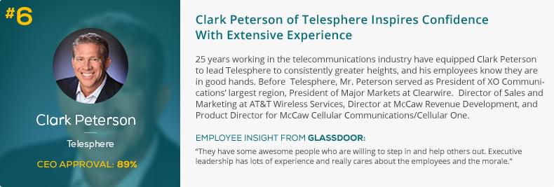 Clark Peterson of Telesphere Inspires Confidence With Extensive Experience 