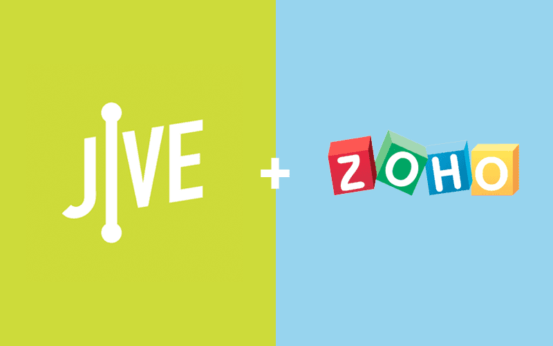 Jive Announces New Integration with Zoho CRM