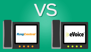 eVoice vs RingCentral - Comparing Business VoIP