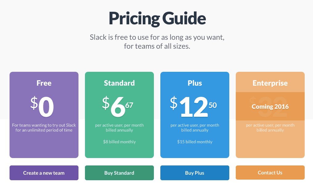 slack-pricing
