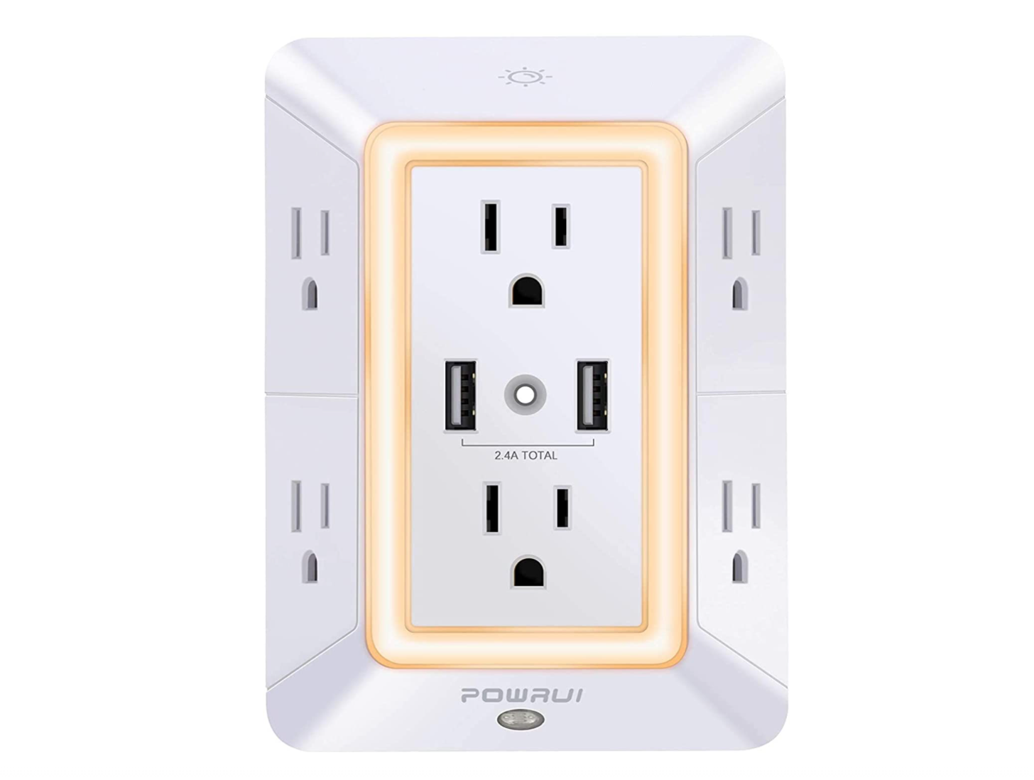 USB Wall Charger and Surge Protector