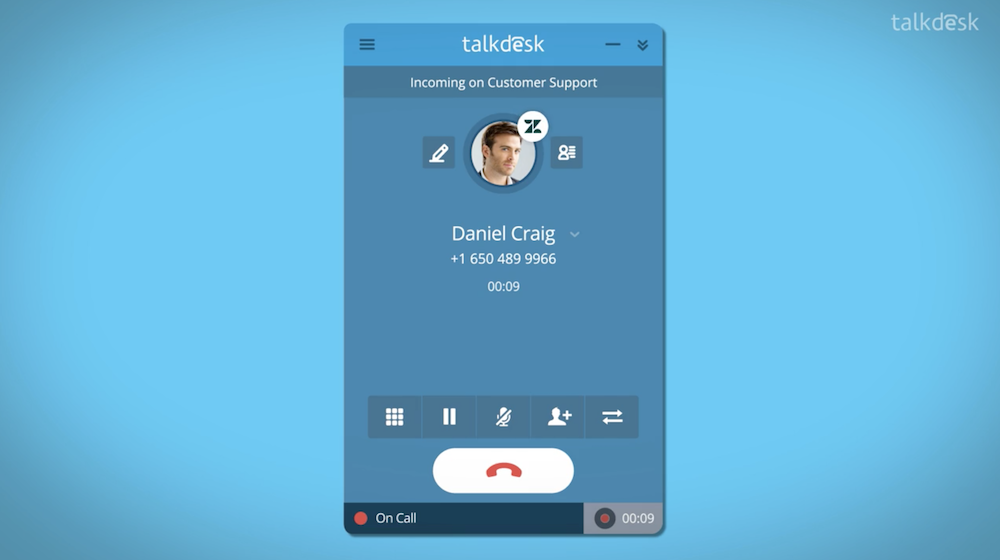 Talkdesk Callbar Softphone