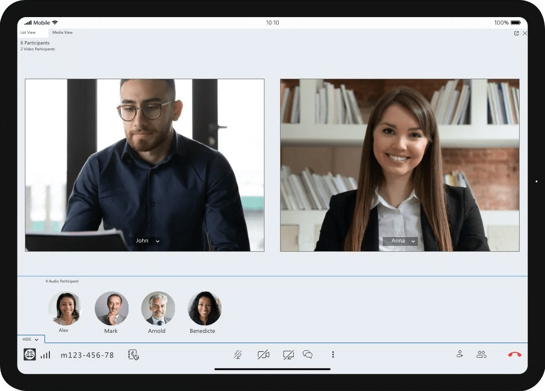 TeamViewer video conferencing