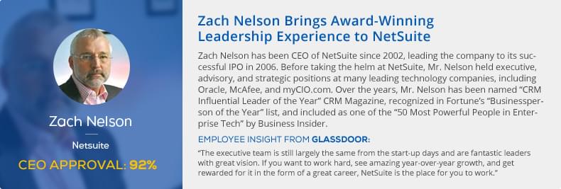 Zach Nelson, CEO Netsuite 